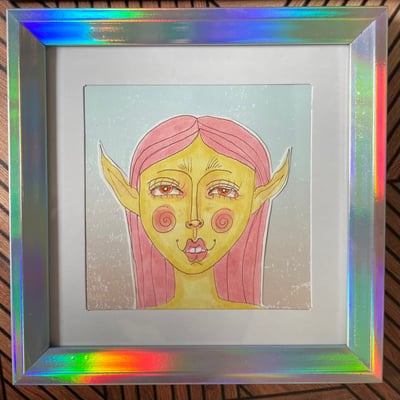 Image of Original Art - Alien Girl