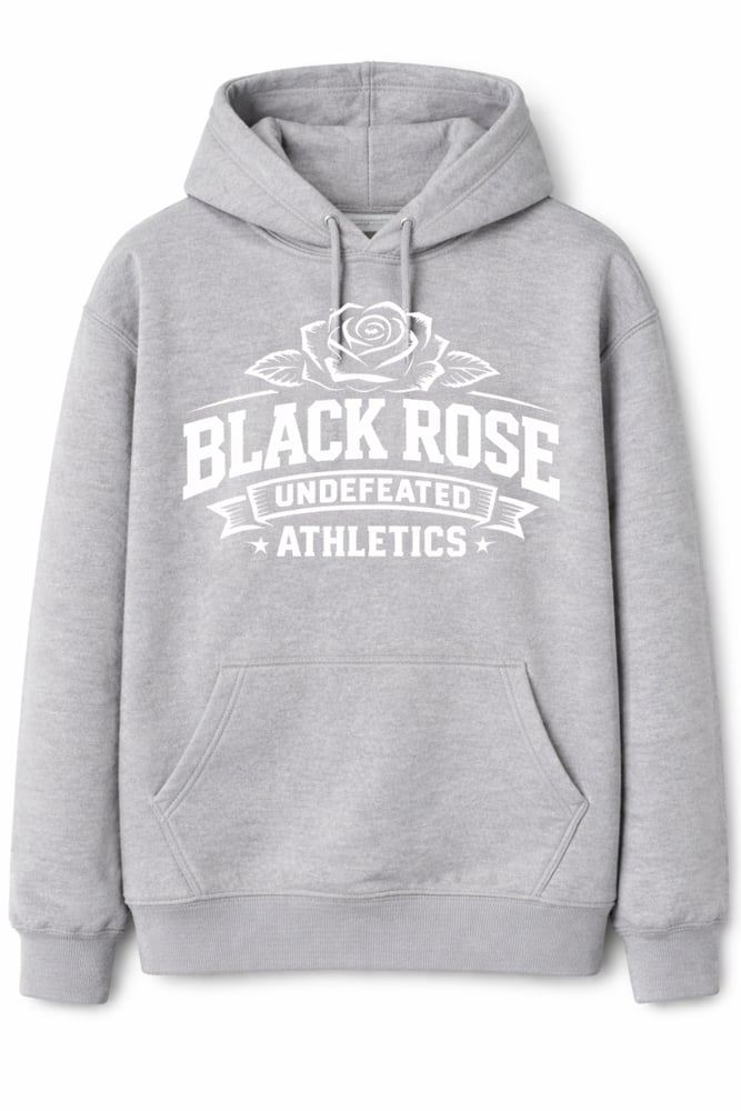 Image of Black rose athletics hoodie (basic logo)