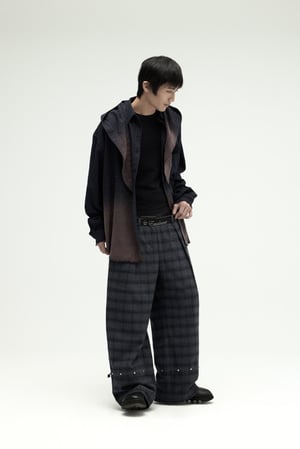 Image of EQUALNEAR - Prisoner LS Shirt (Blue)