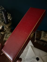 Image 8 of Magnifique porte-plume et ouvre-lettre plaqué argent, XIXÈME siècle