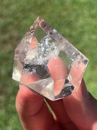 Image 13 of Faceted Clear Quartz Crystal #2493
