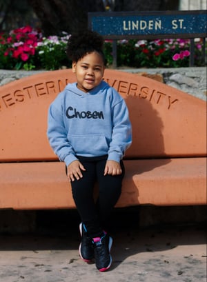 Youth Grey “Chosen” Hoodie