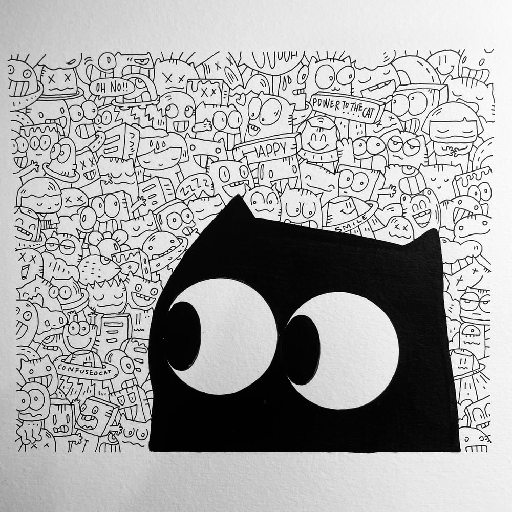 Image of Power to the Cat!
