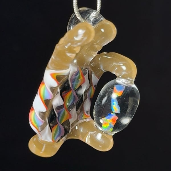 Image of OpalStack Rainbow LineWork Hand