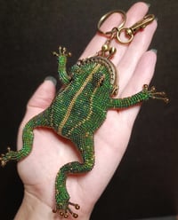 Image 3 of Beaded Frog Coin Purse - Made to Order