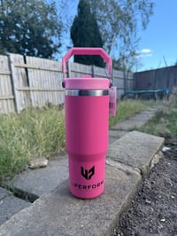 Image 5 of UPerform Hydrate Bottle with Carry Handle – 860ml / 29oz- Pink 