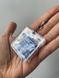 Image 5 of vintage clothing hangtag Salem Sportswear made in USA courtneycourtney keychain