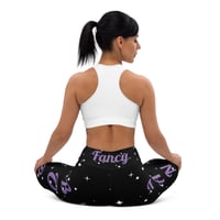 Image 1 of Yeah, I'm Super Fancy Yoga Leggings 2