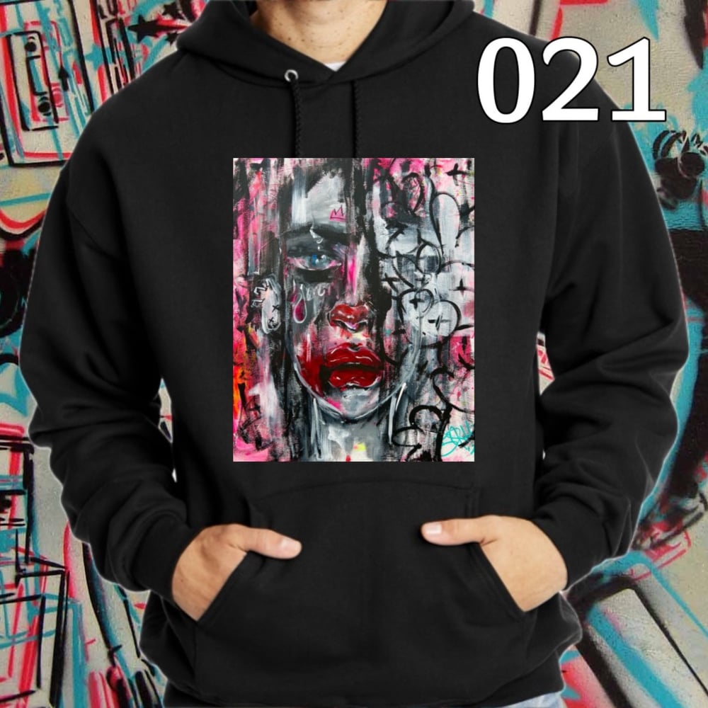 Image of Art Print Hoodie