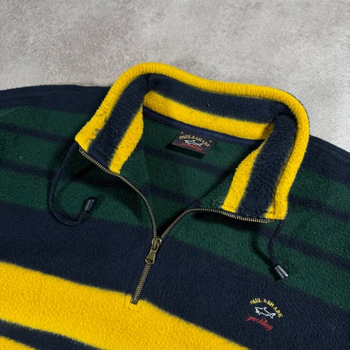 Image of 1990s Paul & Shark 1/4 Zip Up Fleece, Size XXL