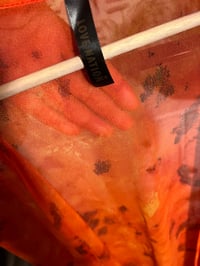 Image 3 of sheer orange cover up 