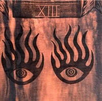 Image 5 of 'O Death' Blockprinted Bleached Tee Oneshot - Size 2XL