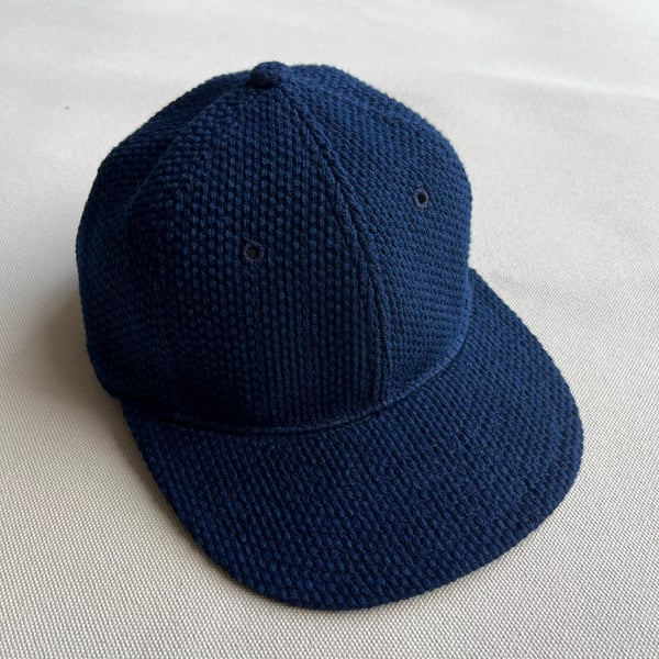 Image of 1960’s Style Indigo Sashi-Ori Ball Cap