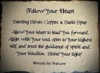 Image 9 of Follow your Heart   Adjustable necklace