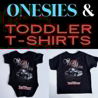 Image 1 of NEW! Onesies & Toddler “Black Widow”