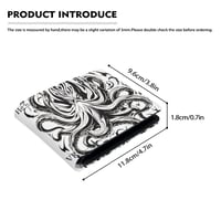 Image 3 of Men's Flip Wallet He'e Print
