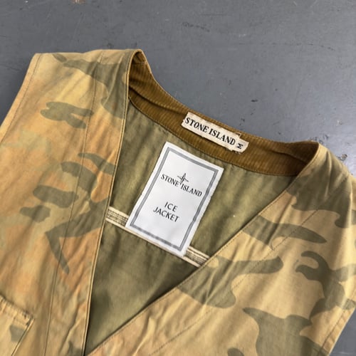 Image of 1989 Stone Island “Ice Jakcet” Vest, size medium