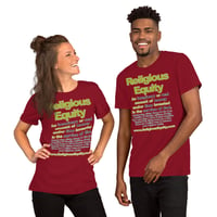 Image 8 of Religious Equity Unisex t-shirt