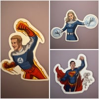 Superhero Stickers