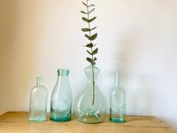 Image 1 of green bottles (x4)