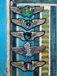 Jerry guitar wings patches 