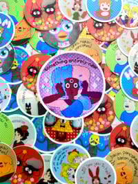 Image 3 of Something Entirely New- 3” Sticker or Magnet