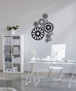 Image of Steampunk Gears Wall Decal