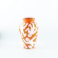 Image 1 of BALACLAVA MAN ORANGE VASE 