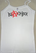 Image of Blackbox-Girlie Spaghetti Strap White Shirt