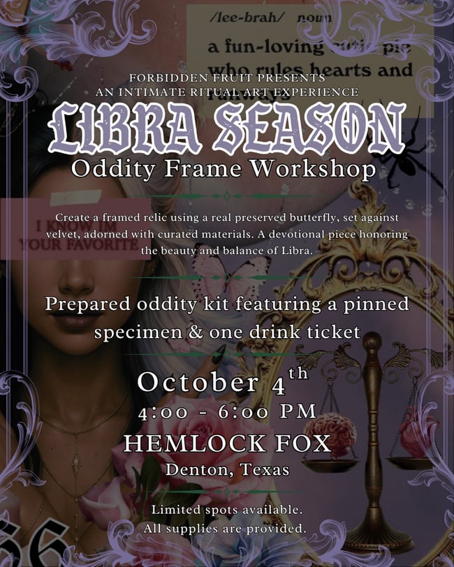 Libra Season Workshop