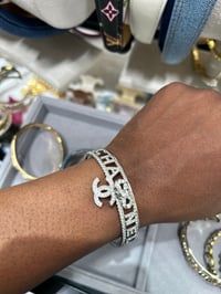 Image 4 of CC Silver Bangle