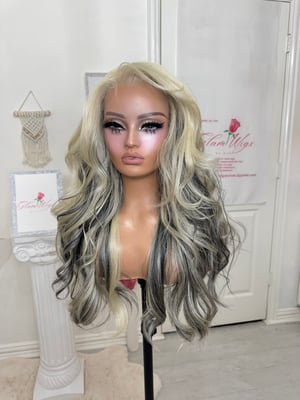 Image of Edgy blonde luxury (ready to ship) 