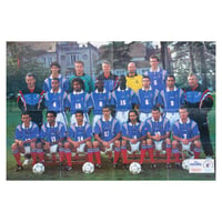 Image 1 of 1996 France Squad Poster 