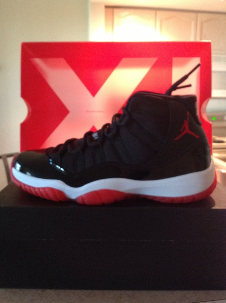 bred 11s size 7.5