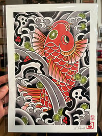 Print Irezumi KOÏ