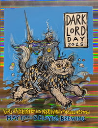 Image 1 of Dark Lord Day 2025 Laser Cats foil edition
