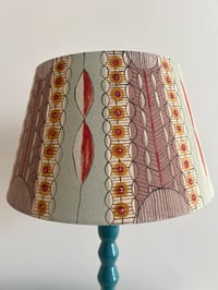 Image 2 of "Rosemary" - hand painted lampshade for a table lamp