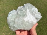 Image 1 of Frosty Green Cubic Fluorite Specimen #2158