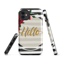 Image 4 of Cygen Divine Designs Hello Tough Case for iPhone®