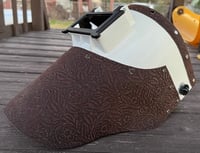 Image 2 of White & brown Tigerhood