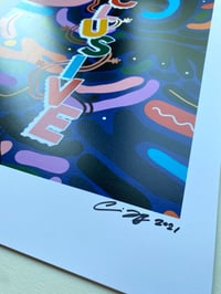 Image 2 of SIGNED PRINT - “Inclusive” (2021)