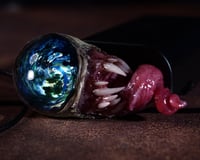 Image 12 of Alien Galaxy Eye, twisted tongue pendant, ooak