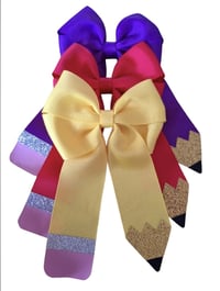 Image 1 of Pre order school pencil bows