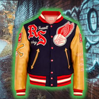 Image 2 of 💎ViNTaGe 💎RSBBC 1977 CHAMPIONS 🏆STYLE EYES WOOL BASEBALL ⚾️ VARSITY JACKET 