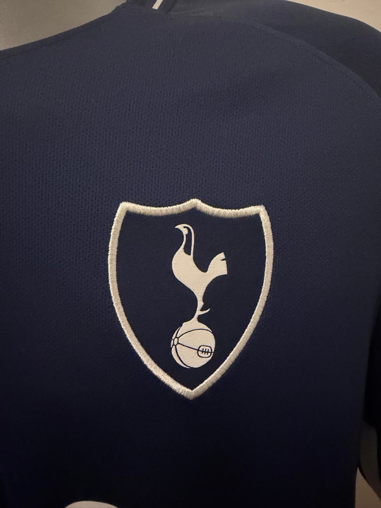Image of Tottenham Hotspur “ALDERWEIRELD 4” 2017/18 Away Shirt + PL patches (XL)