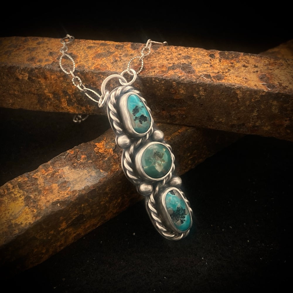 Fox Turquoise Necklace