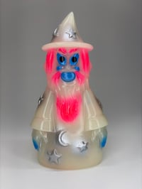 Image 1 of GLOW IN THE DARK WIZARD (BLUE/SILVER/NEON PINK)
