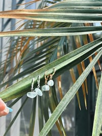 Image 2 of Aqua Drop Earrings