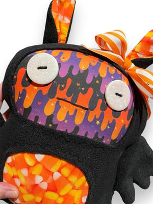 Candy Corn Halloween Gloomy Bat