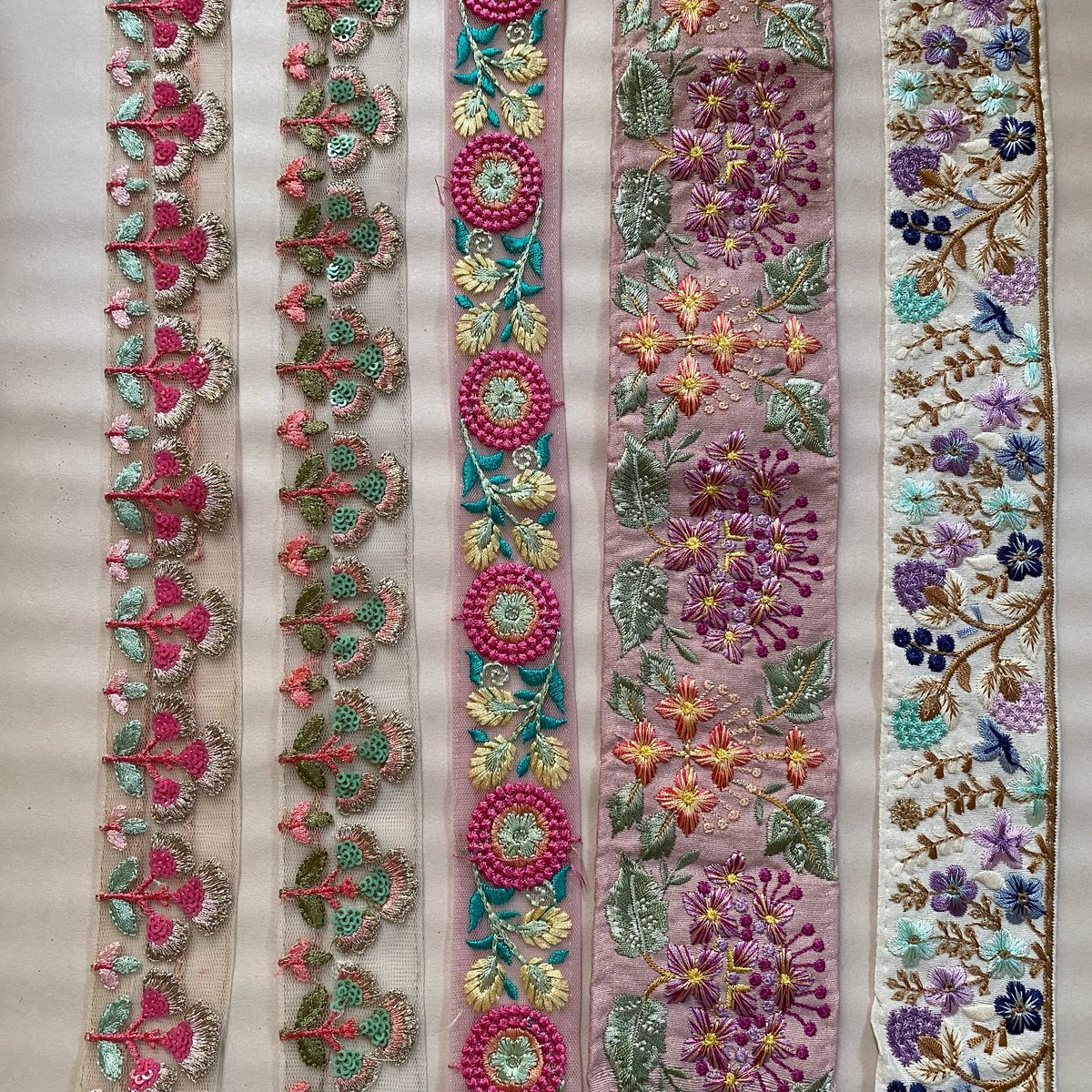 MORE EMBROIDERED RIBBON B | Minnieolga